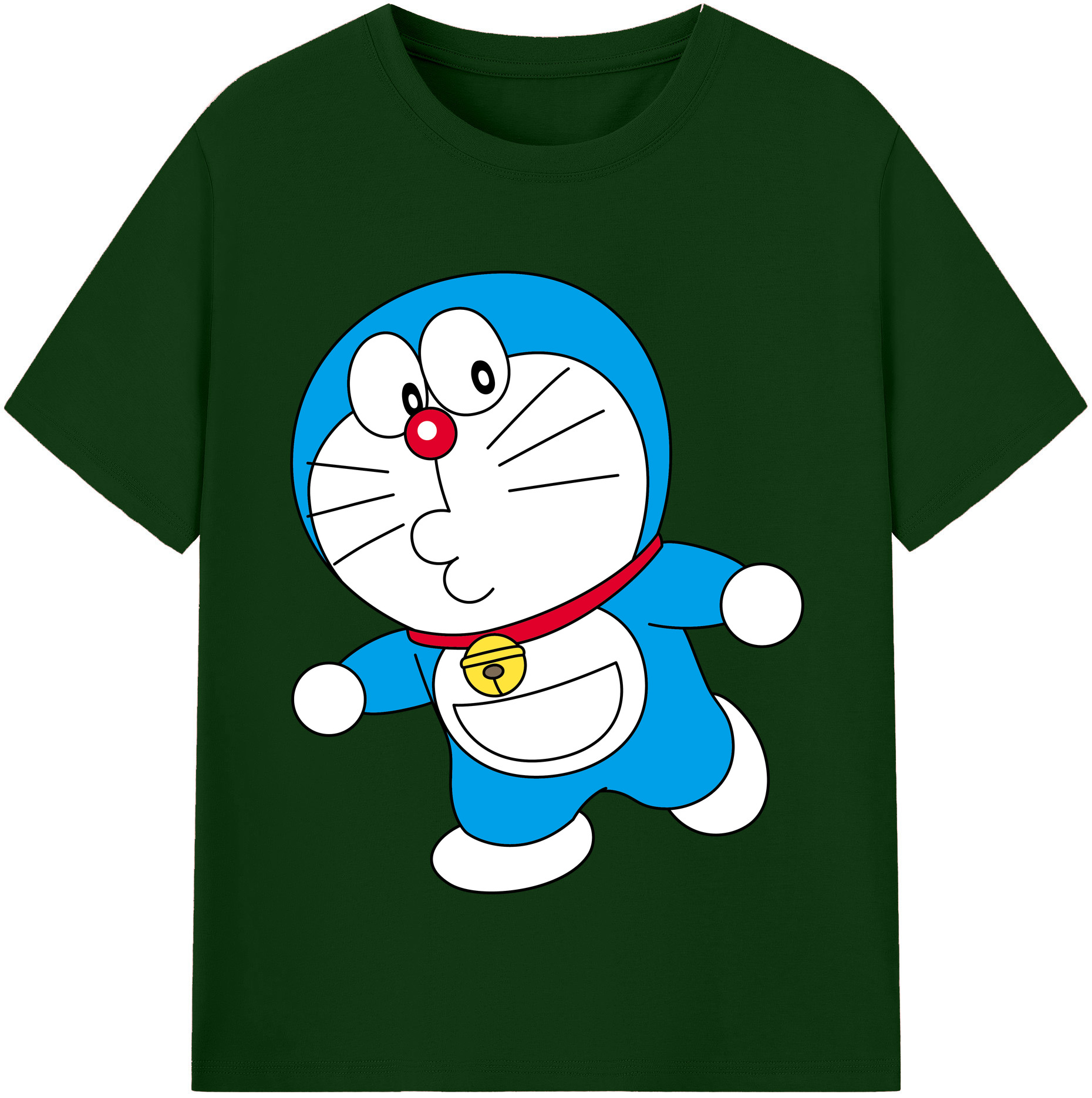 （画像用） ドラえもん Doraemon 綿100％半袖Tシャツ（フロントプリント）